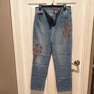 Gloria Vanderbilt Classic Blue Denim Jeans